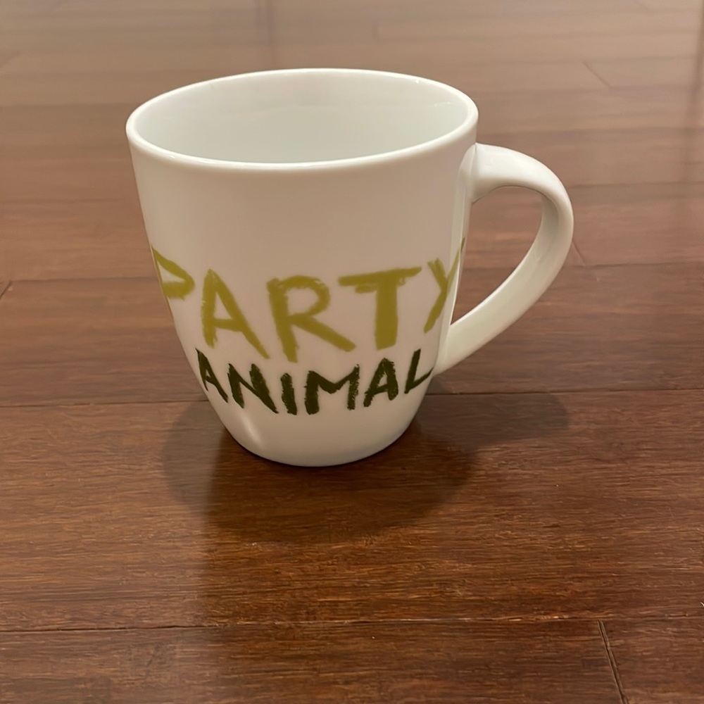 Jamie Oliver “Party Animal” Coffee Mug Cup - NEW